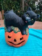 HALLOWEEN kat poes Curiosa Brocante, Antiek en Kunst, Curiosa en Brocante, Ophalen of Verzenden
