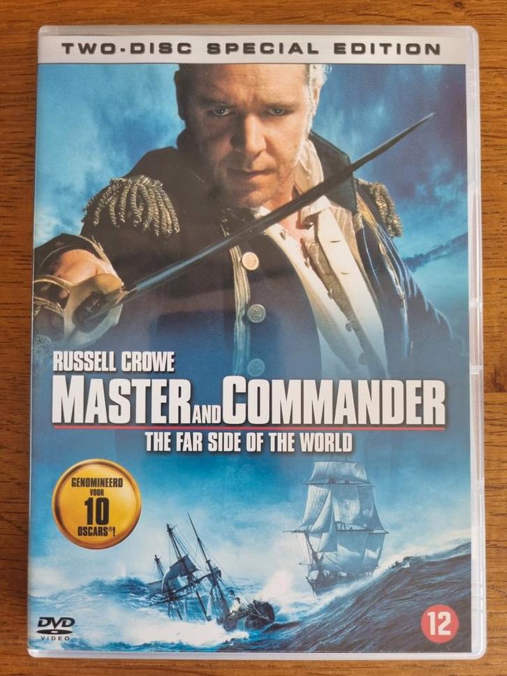 Master and Commander | Peter Weirr (2xDVD), Cd's en Dvd's, Dvd's | Avontuur, Zo goed als nieuw, Vanaf 12 jaar, Ophalen of Verzenden
