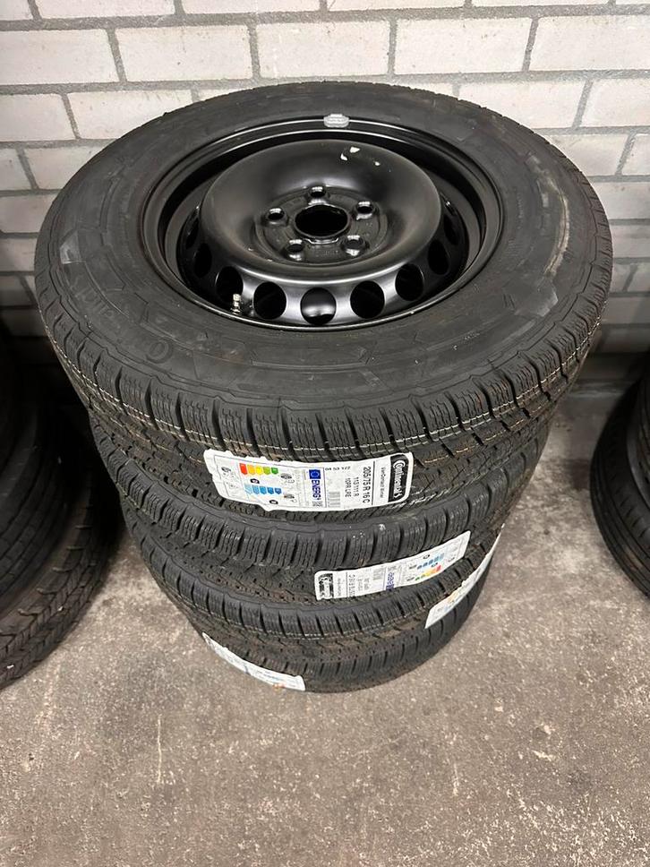 Volkswagen winterbanden set crafter transporter 205/75r16c, Auto diversen, Autosport-onderdelen, Nieuw, Ophalen