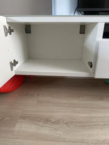 IKEA Besta TV Meubel - Wit - afbeelding 2