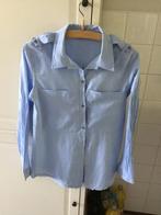 Leuke l.blauwe blouse van HUMANOID, Ophalen of Verzenden, Zo goed als nieuw, Blauw