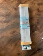 Vintage TL-armatuur 1x8W smal met kap en TL-buis, Ophalen of Verzenden, Zo goed als nieuw