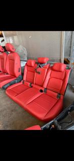 VW Golf 8 Complete Stoelen Set - Rood Leder, Ophalen of Verzenden, Gebruikt, Volkswagen