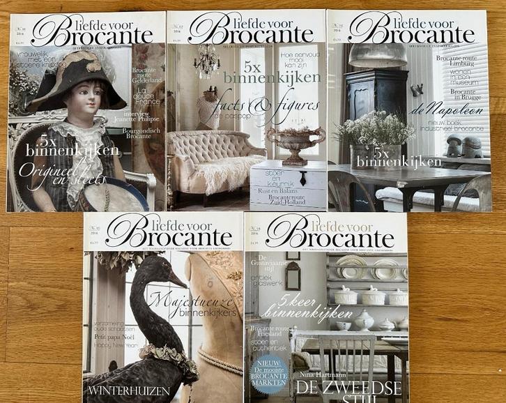 Liefde voor Brocante 2016 compleet!, Boeken, Tijdschriften en Kranten, Zo goed als nieuw, Overige typen, Ophalen of Verzenden