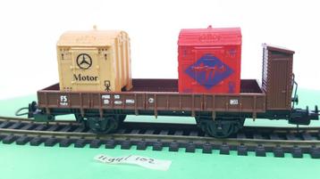  Lima Ho 2861 FS open vracht wagen met remmers huis en ladin beschikbaar voor biedingen