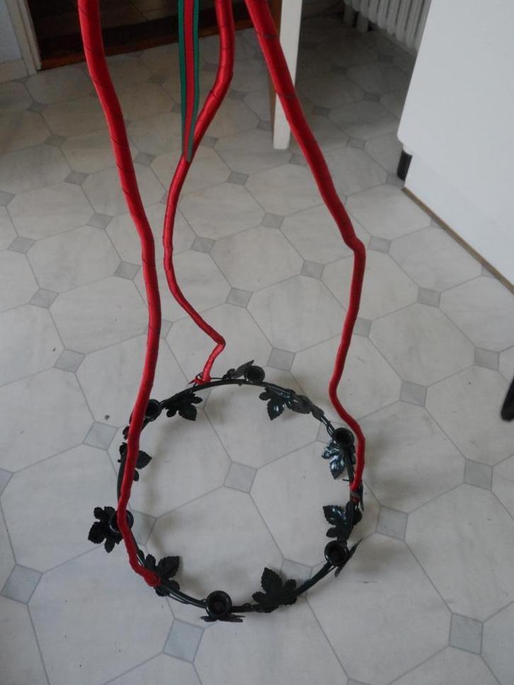 Kerst kroonluchter / Kerstkransen / Kerstster, Diversen, Kerst, Zo goed als nieuw, Ophalen of Verzenden