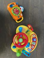 VTech Speelgoed Set: Kiekeboe Camera & Stuurtje + Auto, Ophalen of Verzenden, Zo goed als nieuw