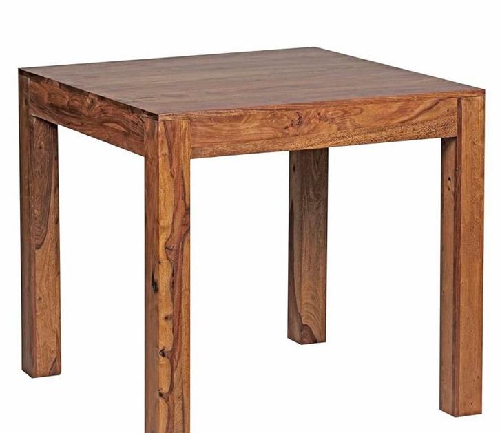 WEG=WEG Kleine  Houten eettafel/salontafel, Huis en Inrichting, Tafels | Eettafels, Gebruikt, Ophalen of Verzenden
