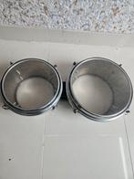 Chrome Bongo Set - Goede Staat, Muziek en Instrumenten, Percussie, Ophalen of Verzenden, Zo goed als nieuw, Trommel