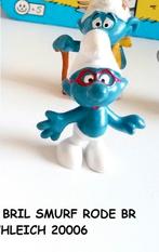 brilsmurf 1vd eerste nr 20006, ROOD 5 FIG ADV VERZEND GRATIS, Verzamelen, Smurfen, Verzenden, Zo goed als nieuw, Brilsmurf, Poppetje, Figuurtje of Knuffel