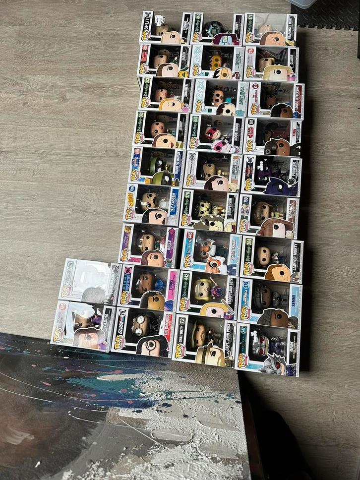 FunkoPop collectie waarde bijna 4000euro. Geen losse verkoop, Verzamelen, Poppetjes en Figuurtjes, Nieuw, Ophalen