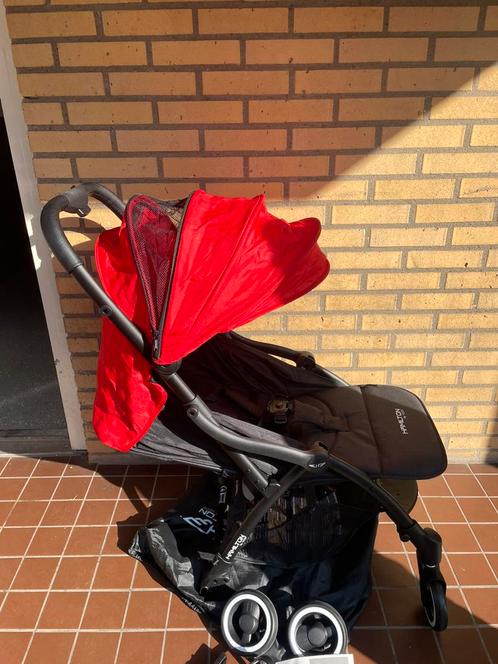 Hamilton stroller, dark  grey and red, Kinderen en Baby's, Buggy's, Nieuw, Overige merken, Verstelbare rugleuning, Ophalen of Verzenden