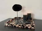 Diga Colmore luxe deco plateau brown/gold/black 40x40 Nieuw, Huis en Inrichting, Woonaccessoires | Dienbladen, Ophalen of Verzenden