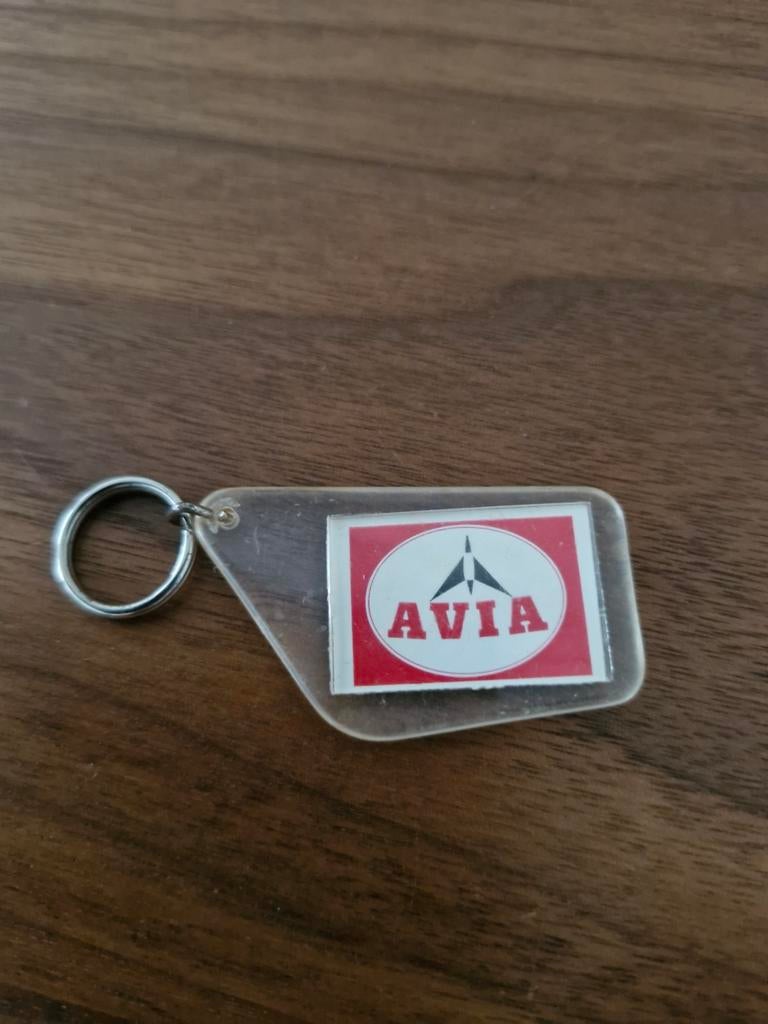 339 Vintage Avia Sleutelhanger - Zeldzaam!, Ophalen of Verzenden, Gebruikt, Merk