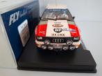 Fly Audi Quattro A2 RAC Rally's.Stig Blomqvist 1983 88245, Kinderen en Baby's, Overige merken, Racebaan, Fly, Nieuw