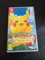 Nintendo Switch - Pokemon Lets go Pickachu, Ophalen of Verzenden, Zo goed als nieuw, Avontuur en Actie, Vanaf 7 jaar