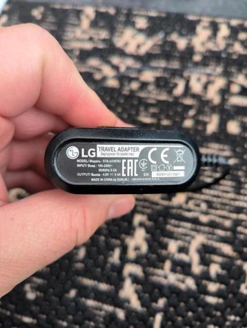 LG USB-Oplader, STA-U35ER2, DC4800011950, Zwart, 4.8V 0,4A beschikbaar voor biedingen