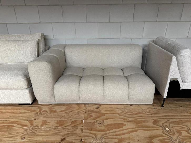 Element Oriane l Whoon l Room108 l van €1246,- voor €699,-, Huis en Inrichting, Banken | Bankstellen, Zo goed als nieuw, Rechte bank