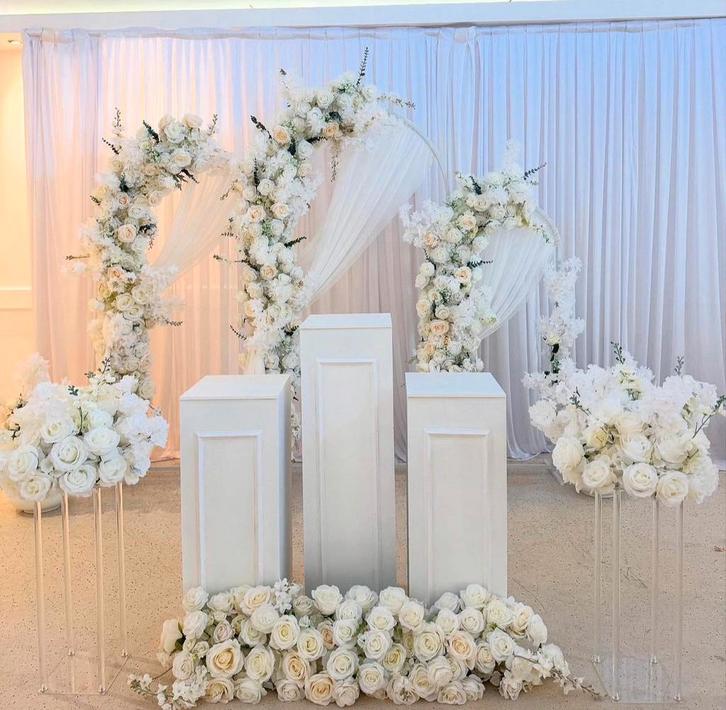 Decoratie Backdrop te Huur, Hobby en Vrije tijd, Feestartikelen | Verhuur, Nieuw, Geboorte of Huwelijk, Ophalen