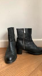 Zwarte enkellaarzen Shabbies 39 met ritsen, nog mooi, Shabbies, Zwart, Lage of Enkellaarzen, Ophalen of Verzenden