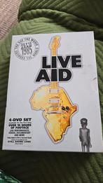 Live aid 4 dvd set concert reeks, Cd's en Dvd's, Dvd's | Muziek en Concerten, Alle leeftijden, Ophalen of Verzenden, Zo goed als nieuw