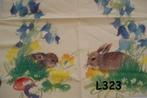 OPRUIMING servetten decoupage – konijn L323 – 17x, Verzenden, Nieuw, Materiaal