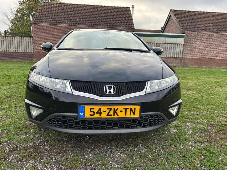 Honda Civic 1.4 I 5DR 2008 Zwart, Auto's, Honda, Particulier, ABS, Airbags, Airconditioning, Alarm, Bluetooth, Boordcomputer, Centrale vergrendeling