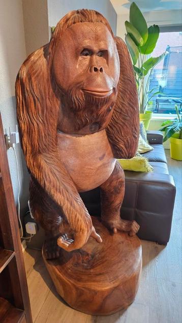 Orang oetan beeld 170cm 300 kg made in Bali beschikbaar voor biedingen