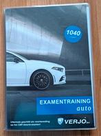 Verjo examentraining auto boek 1040 vragen, Ophalen, Alpha, Zo goed als nieuw, Niet van toepassing