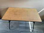 Retro houten bistro bureau prijs €50, Huis en Inrichting, Bureaus, Ophalen, Gebruikt, Bureau