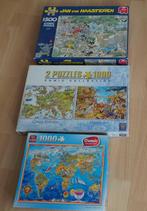 Puzzelen 4 legpuzzels 1000 stukjes Jan v. Haasteren 1500 st, Ophalen, 500 t/m 1500 stukjes, Zo goed als nieuw, Legpuzzel