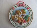 Cherished teddies Our first christmas, Verzamelen, Beren en Cherished Teddies, Beeldje, Ophalen of Verzenden, Cherished Teddies