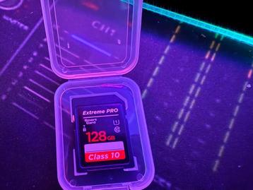 SD kaart 128 GB beschikbaar voor biedingen