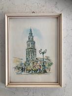 Aquarel van Ronald Fryling Martinitoren Groningen, Ophalen