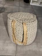 Riviera Maison poef / voetenbankje, Ophalen, Minder dan 50 cm, Rond, Minder dan 50 cm