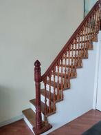 54 antieke houten balusters / spijlen, Ophalen, Zo goed als nieuw, Minder dan 2 meter