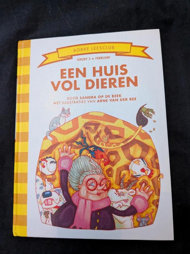 Een Huis Vol Dieren - Sandra op de Beek, Boeken, Kinderboeken | Jeugd | onder 10 jaar, Gelezen, Sprookjes, Ophalen of Verzenden