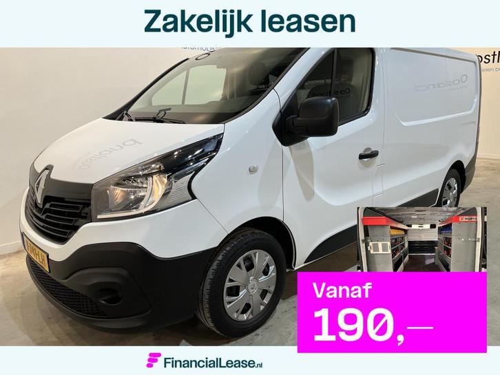 Renault Trafic 1.6 dCi L1H1 / Servicebus / Würth Inrichting, Auto's, Bestelauto's, Bedrijf, Lease, Financial lease, ABS, Airbags