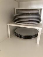 Borden set, Gebruikt, Ophalen of Verzenden, Bord(en), Effen