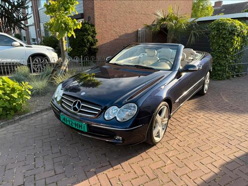 Mercedes-Benz CLK 1.8 Clk200 Kompr Cabriolet AUT 2003 Blauw, Auto's, Mercedes-Benz, Bedrijf, CLK, Benzine, E, Cabriolet, Automaat