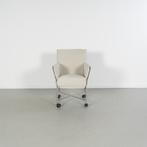 6x Montis Geraldine Fauteuil Beige Stof - Chroom/Wielen, Niet ingevuld, Overige kleuren, Niet ingevuld, Ophalen of Verzenden