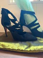 Maat 41/42 stiletto’s 9cm hak Manfield, Zwart, Ophalen of Verzenden, Schoenen met hoge hakken, Manfield