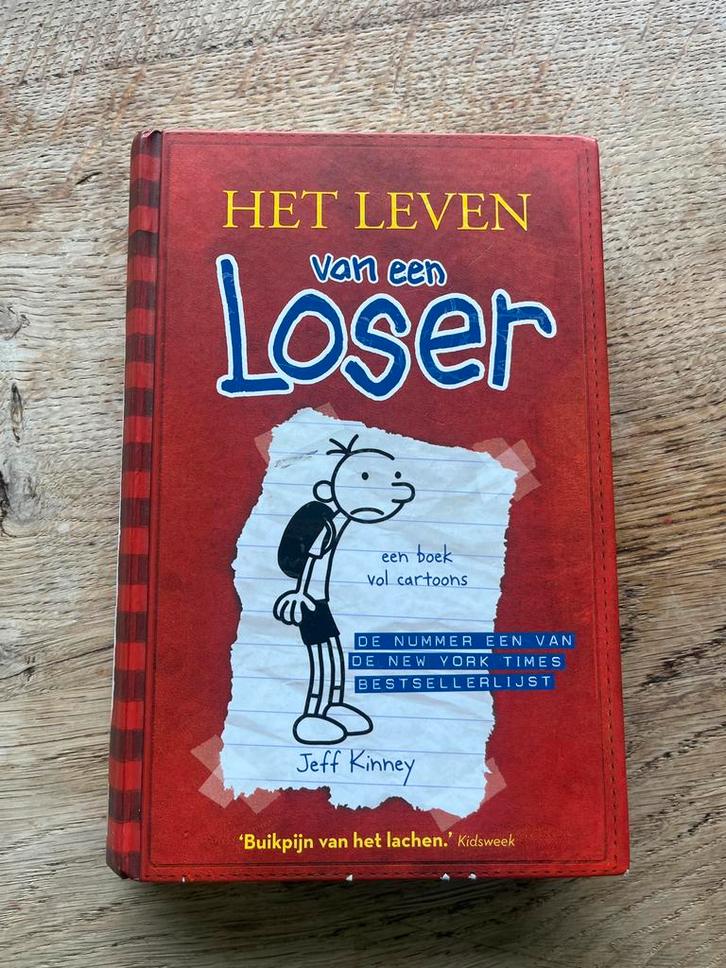 Het leven van een Loser - Jeff Kinney, Boeken, Kinderboeken | Jeugd | onder 10 jaar, Zo goed als nieuw, Fictie algemeen, Ophalen of Verzenden