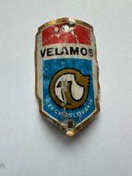 Oud balhoofdplaatje Velamos. Balhoofd plaatje., Ophalen of Verzenden, Gebruikt, Gebruiksvoorwerp