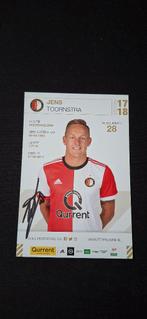 Spelerskaart met handtekening; Jens Toornstra #7 Feyenoord, Verzenden, Nieuw, Feyenoord, Spelerskaart