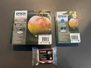 Nieuwe Epson T1295/T1292/T1293 Inkt Cartridges beschikbaar voor biedingen