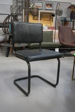 4 x eetkamerstoel sledestoel NELSON Jess design metaal leer