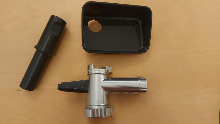 Bosch MUM5 Vleesmolen roestvrij staal - ongebruikt, Witgoed en Apparatuur, Keukenmixers, Nieuw, 3 snelheden of meer, Ophalen of Verzenden