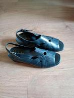 Mooie zwarte sandalen mt 39 Verhulst, Zwart, Verhulst, Zo goed als nieuw, Sandalen of Muiltjes