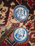 Antiek Chinees porselein schotels blauw wit, Antiek en Kunst, Ophalen of Verzenden